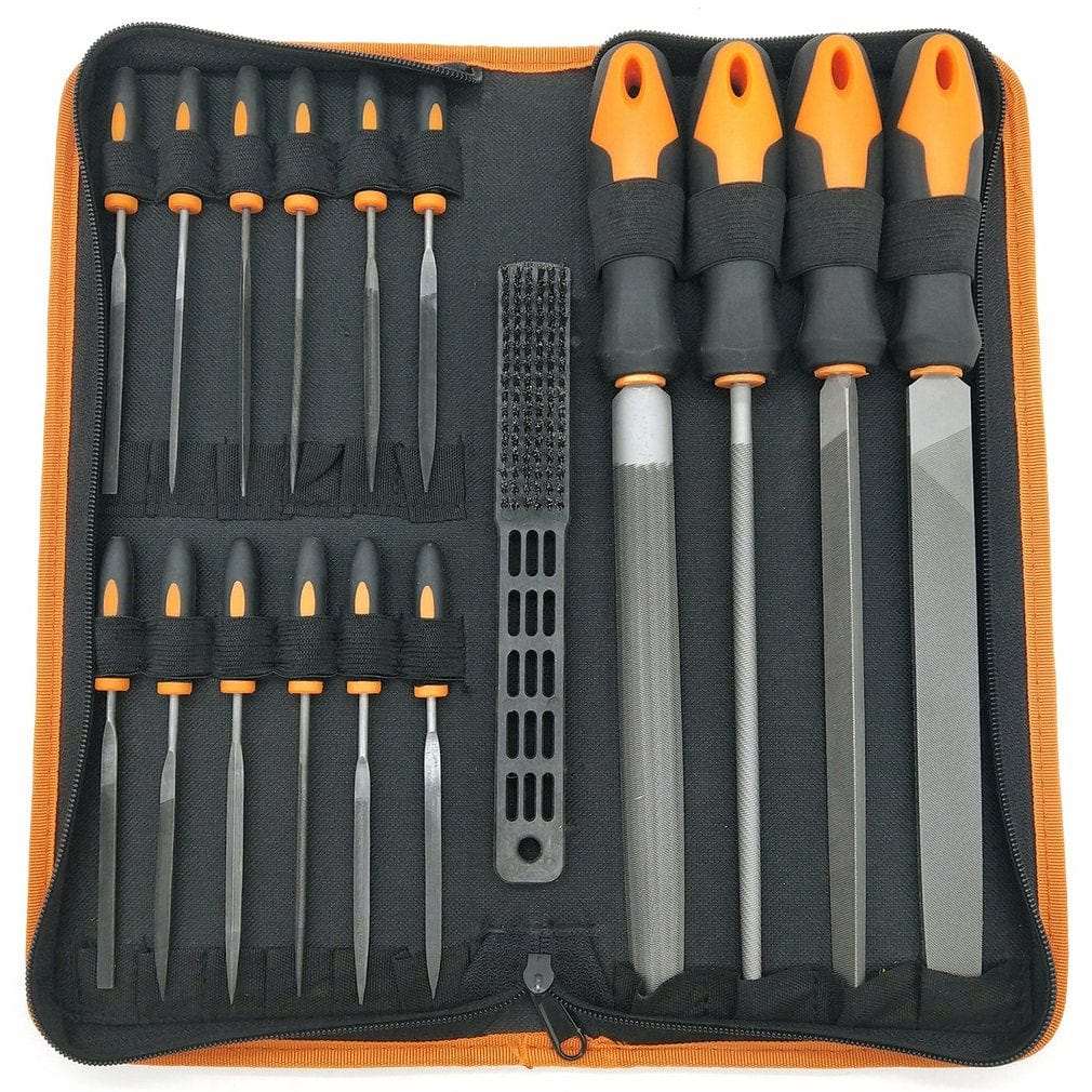 17Pcs Forged Alloy Steel File Set too BushLine   