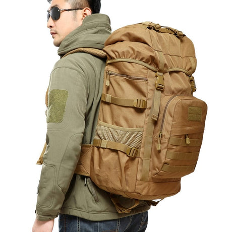 50L Military Tactical Backpack Large Capacity BackPacks BushLine   