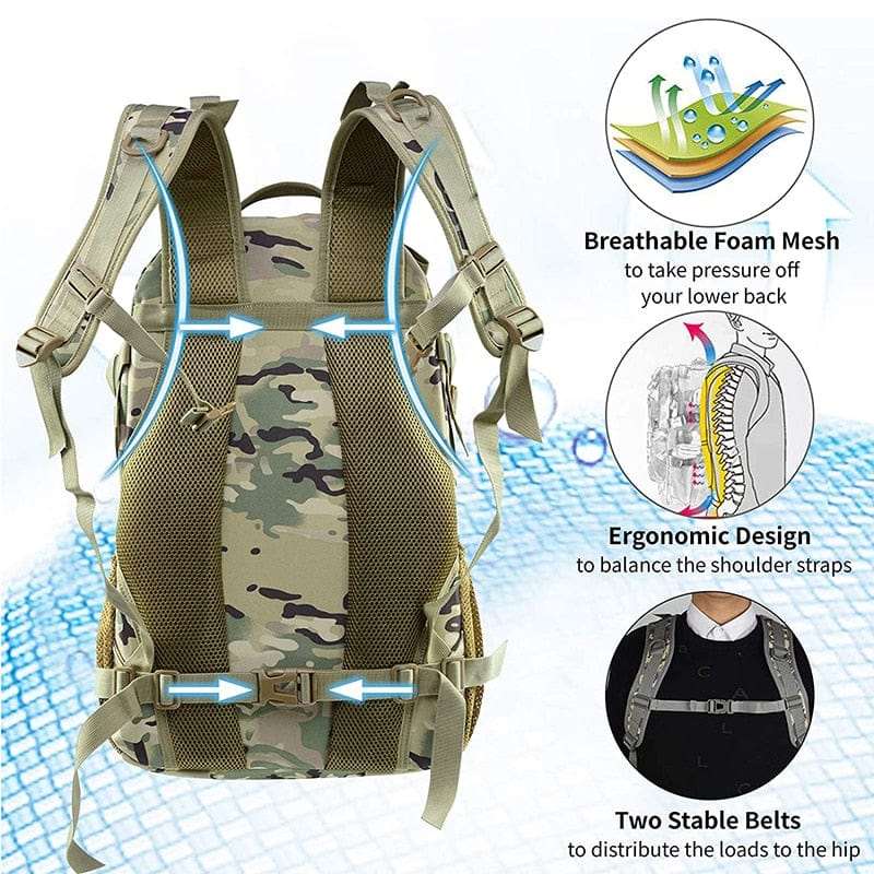 35ltr Backpack Adventure Tactical 9 designs BackPacks BushLine