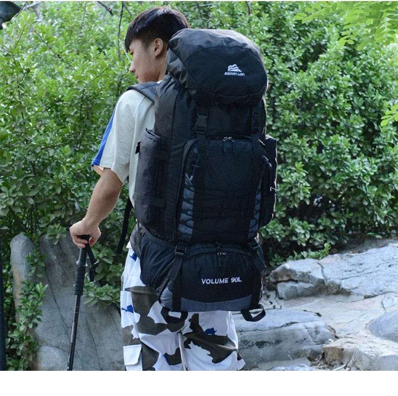 90L and 80L Hiking Camping Backpack BackPacks BushLine   