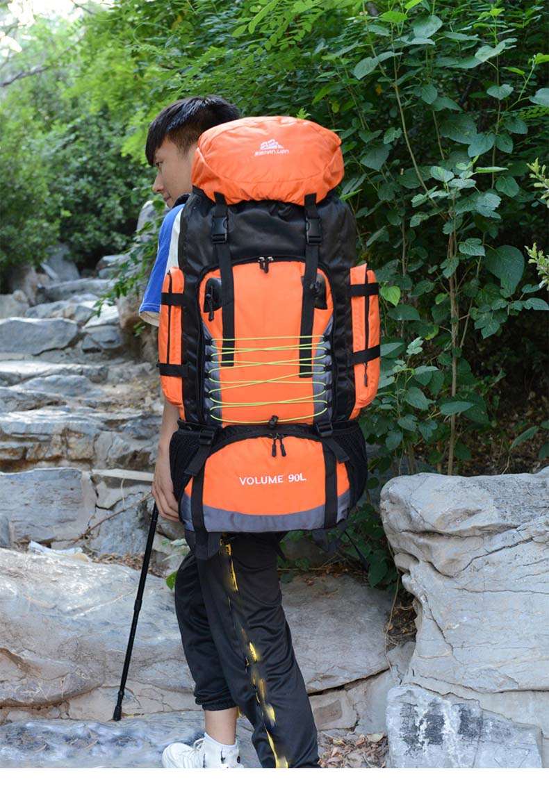 90L and 80L Hiking Camping Backpack BackPacks BushLine   