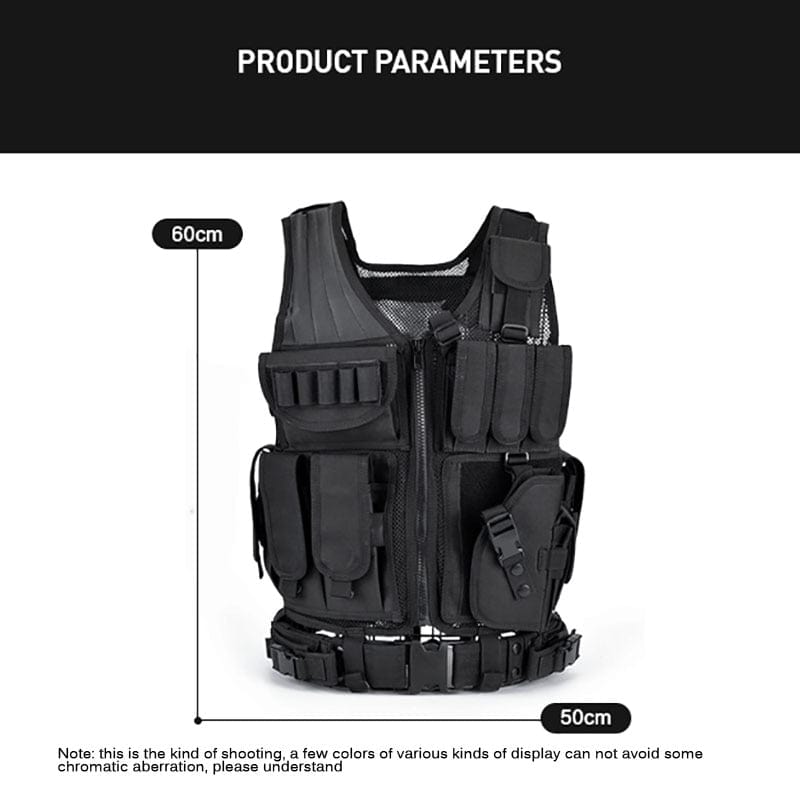 Tactical Survival Outdoor Vest Training Vest BackPacks BushLine   