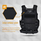 Tactical Survival Outdoor Vest Training Vest BackPacks BushLine   
