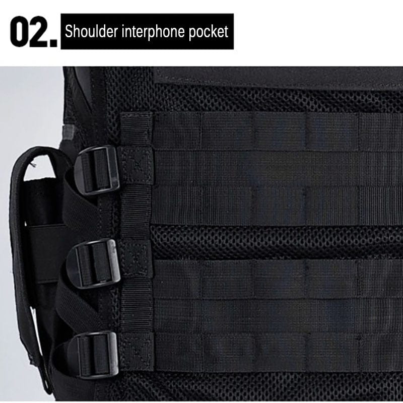 Tactical Survival Outdoor Vest Training Vest BackPacks BushLine   