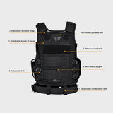 Tactical Survival Outdoor Vest Training Vest BackPacks BushLine   