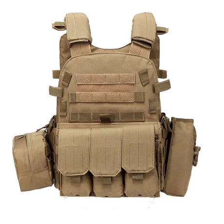 6094 Tactical CS Field Equipment Vest BackPacks BushLine Tan  