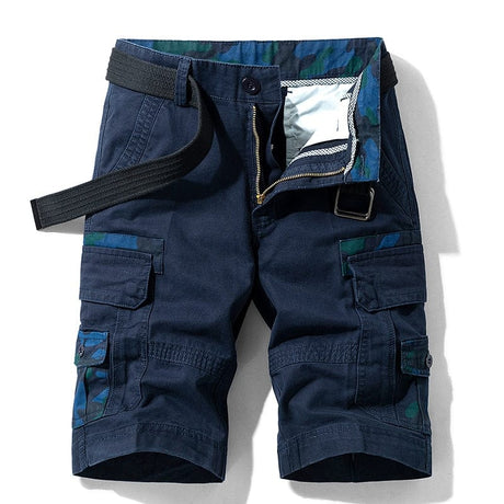 Classic Designs Cargo Shorts Pants Cargo Pants BushLine Blue 28 
