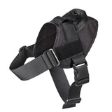 Dog Harness Vest With Handle & Lead Dog Stuff BushLine Black Vest L 