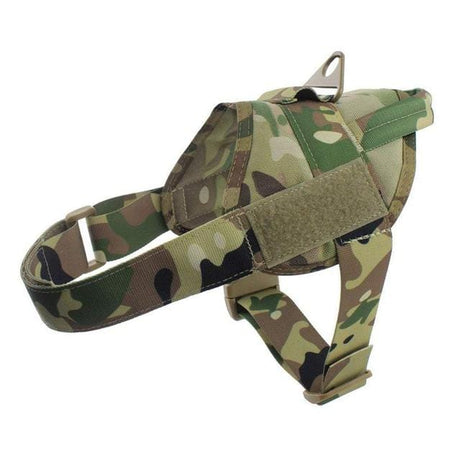 Tactical Dog Harness Vest With Handle & Lead Dog Stuff BushLine   