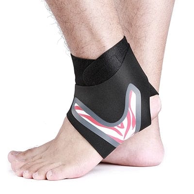 Ankle Support Elastic Breathable Health BushLine Pink Left S 