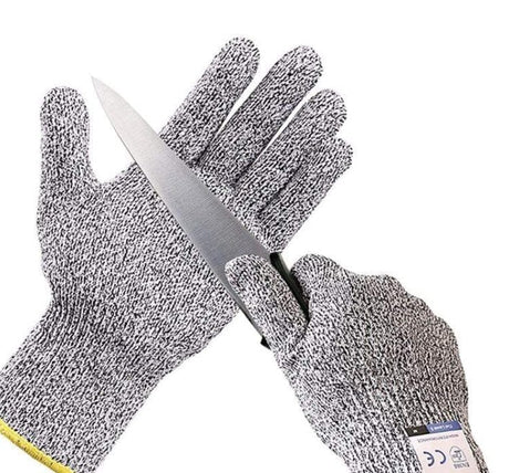 Polyethylene Anti Cut Proof Gloves Hi-Vis & Safety BushLine L  