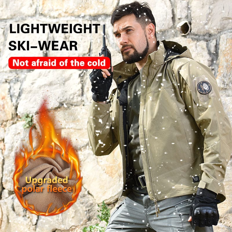 Light Weight Fleece lined Jacket Wind/Waterproof jackets BushLine   