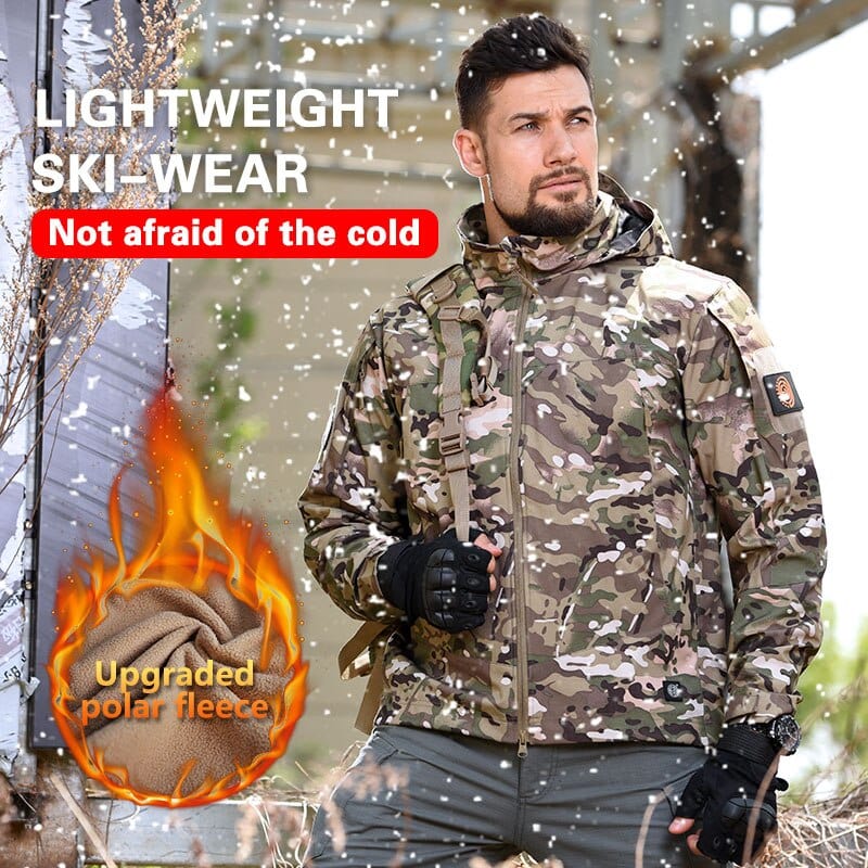 Light Weight Fleece lined Jacket Wind/Waterproof jackets BushLine   