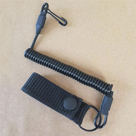 Molle Safety Anti Loose Carry Strap Molle Accessories BushLine A Black  
