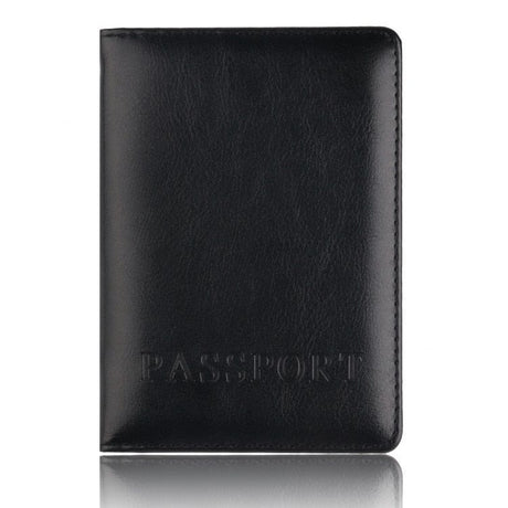 Travel Friendly Leather Passport Cover outdoor equipment BushLine 1  