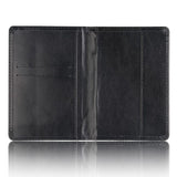 Travel Friendly Leather Passport Cover outdoor equipment BushLine   