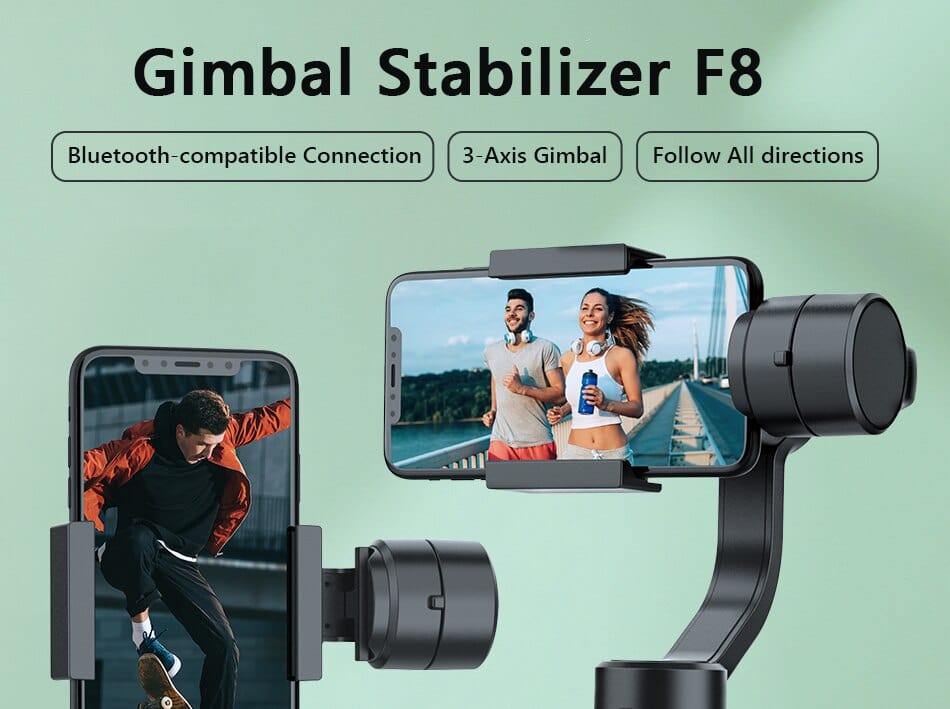 Axis Gimbal Stabilizer Phone Holder Anti Shake phone stuff BushLine   