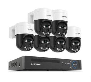 H.View AI Human Detect Security Camera Security Cameras BushLine None 5MP 4PCS Cameras 