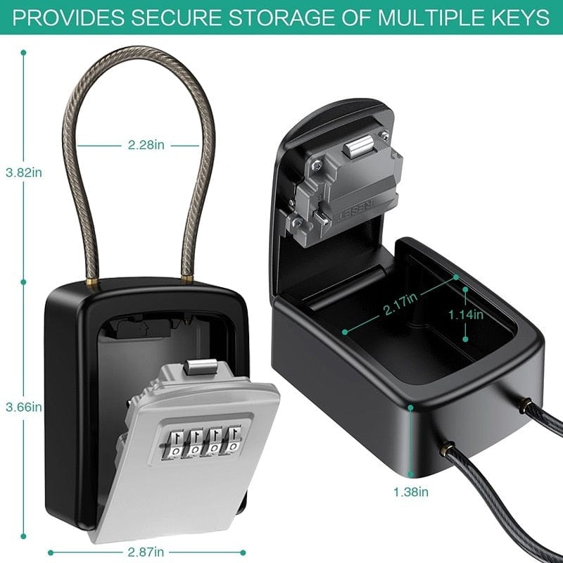 Wall Mounted Home Key Safe Box security systems BushLine   