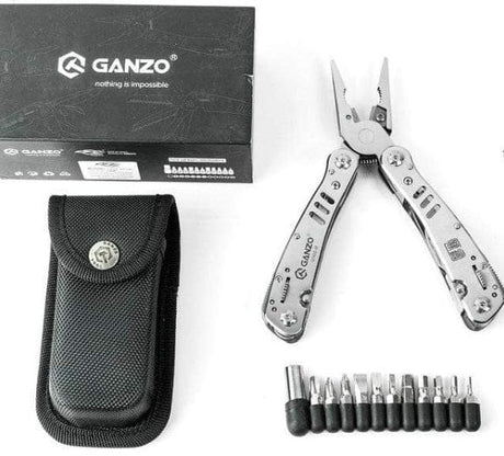 Ganzo G302 & G302B Multitool Pliers Survival BushLine G302 Stainless  