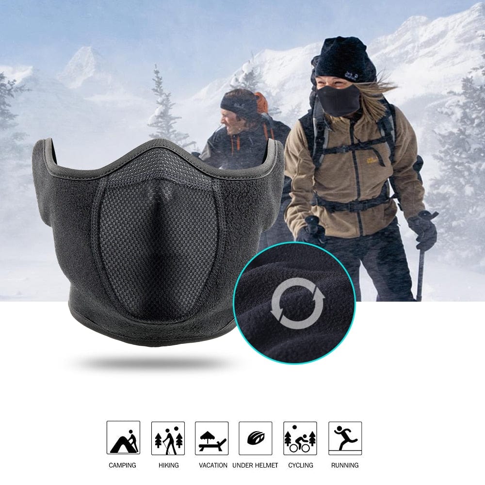 Winter Thermal Fleece Balaclava Full Face Mask tactical hats BushLine   