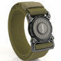 New Rotary Quick Release Metal Buckle Belts tacticle clothing BushLine Army Green 105cm 