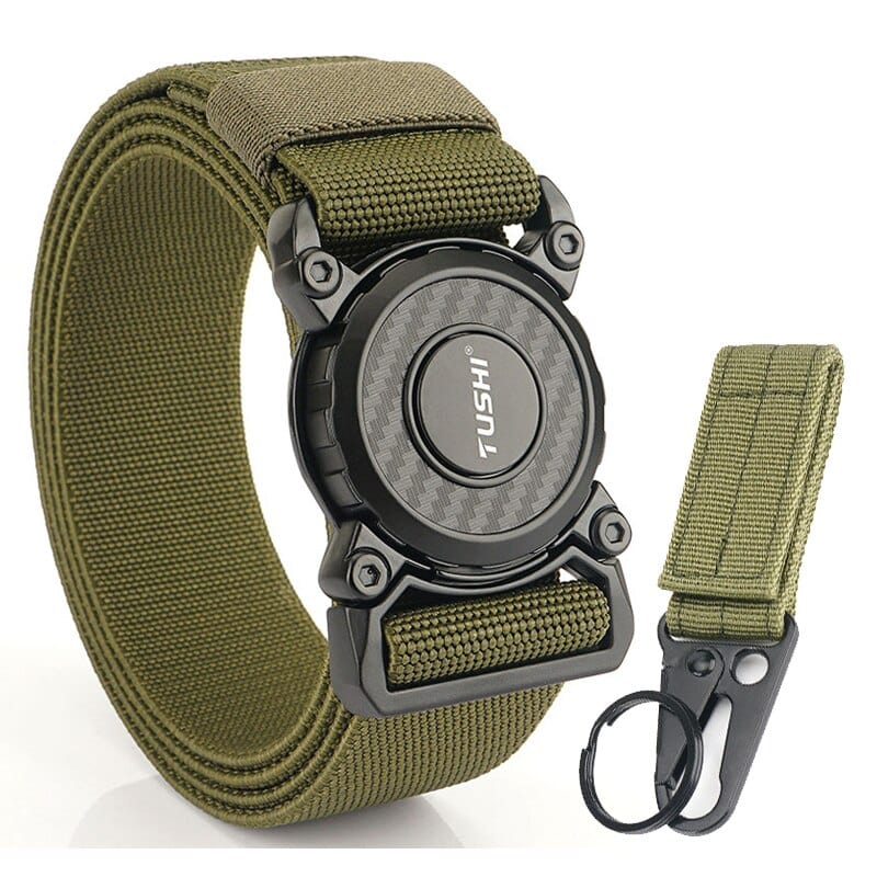 New Rotary Quick Release Metal Buckle Belts tacticle clothing BushLine   