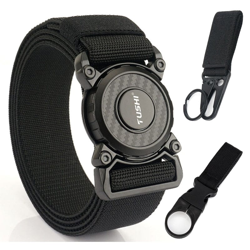 New Rotary Quick Release Metal Buckle Belts tacticle clothing BushLine   