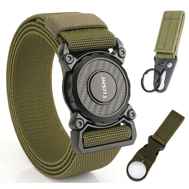 New Rotary Quick Release Metal Buckle Belts tacticle clothing BushLine   