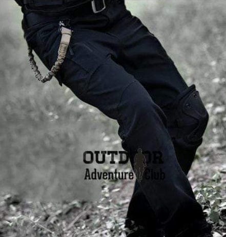 Tactical Cargo Pants IX9 tacticle clothing BushLine Black 30