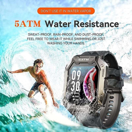 5ATM FC20 Ultra Smart Watch Carbon Watchs BushLine   