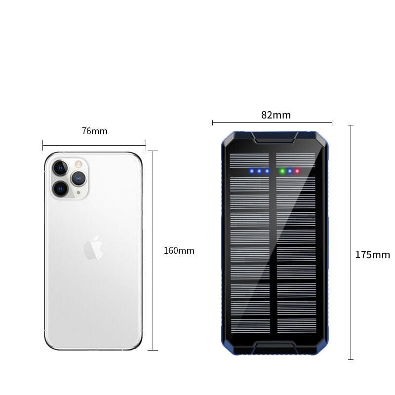 Xiaomi 80000mAh Solar Wireless High Capacity Charger LED wifi & wireless BushLine   