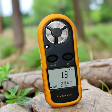 Digital Anemometer 0-30m/s Wind Speed Temp Wind Power BushLine   