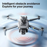 K19 Max drone with the obstacle-avoidance sensor on top of the body