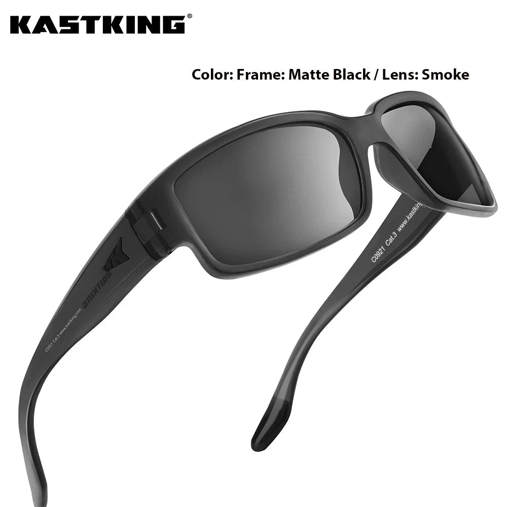 Matte black frame, smoke lenses