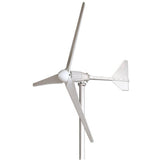 L2-2000 three-blade horizontal-axis wind turbine with tail fin, white studio background - representative L-series family photo, not model-specific