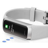 Grey LIGE C60 band showing a message notification pushed across from the paired phone