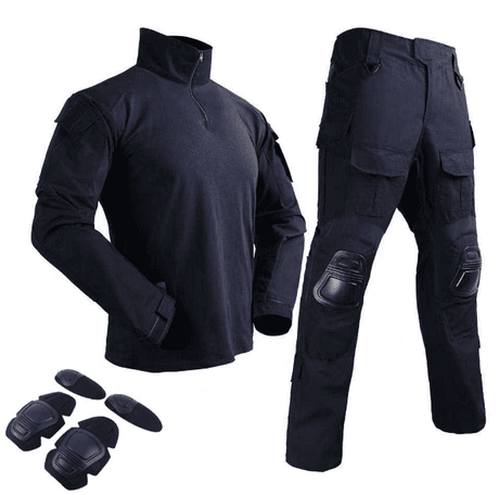 G3 Army Military Police Security Uniform Outdoor Clothing BushLine DARK BLUE S-45-55kg 