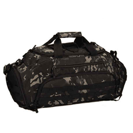 Outdoor Sports Backpack Tactical Travel Bag 35L 45L BackPacks BushLine 35 L Black Camo  