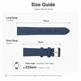 Size guide: long piece 125 mm with 8 holes, buckle piece 95 mm, about 220 mm in total