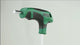 Green LAOA T-handle hex wrenches on a white background, one held in a full-hand grip, then used on cap screws on a machine.
