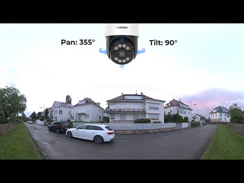 H.View AI Human Detect Security Camera