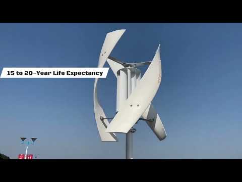 SX2-2000 2Kw Vertical Axis Wind Turbine | Off-Grid Power