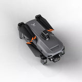 SG909MAX folded, seen from above, on white