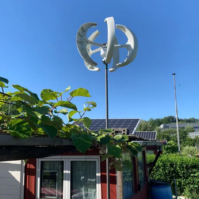 SR-1000W, 2kW, 3kW Wind Turbines 12V 24V 48V Permanent Magnet Wind Power Vertical  BushLine