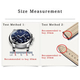 How to check lug width: measure the gap between the lugs, or read the size stamped on your old strap