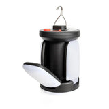 The tall lantern with its side panels folding out from the body