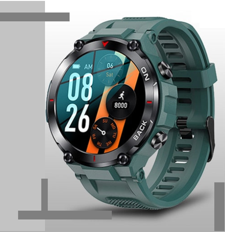 Xiaomi GPS Bluetooth GPS Smart Sports Watch 480mAh Battery Watchs BushLine Silicone Green GPS Smart Watch 