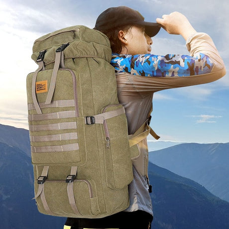 100L 75ltr Large Outdoor Tactical Backpack BackPacks  BushLine