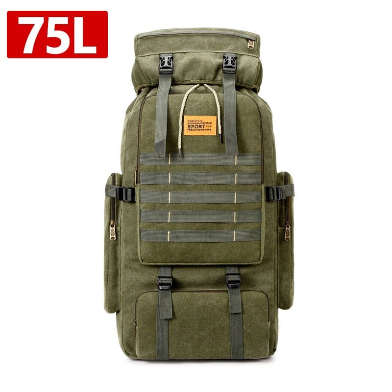 100L 75ltr Large Outdoor Tactical Backpack BackPacks  BushLine